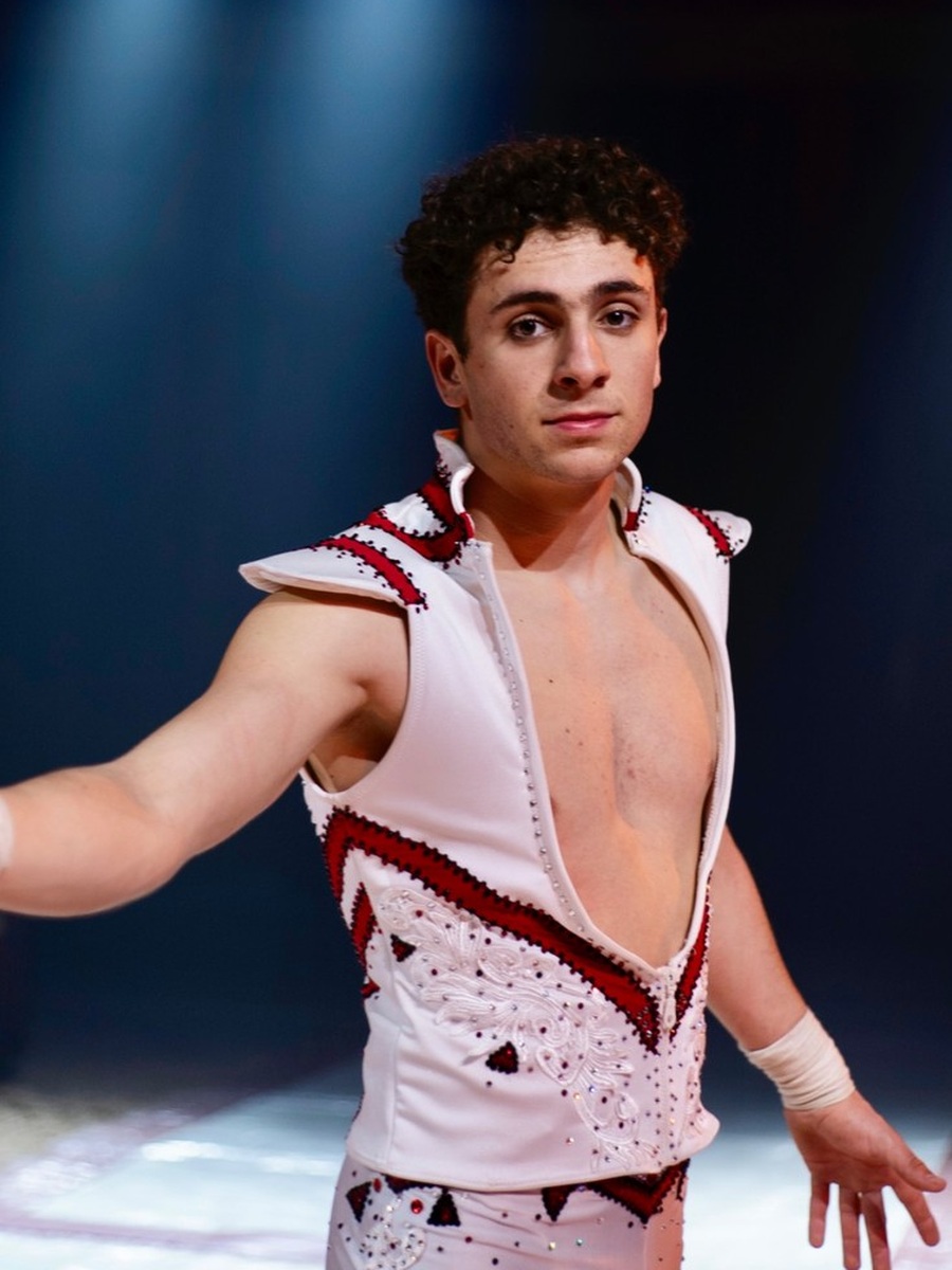 Marco Pellegrini Jr. in pista